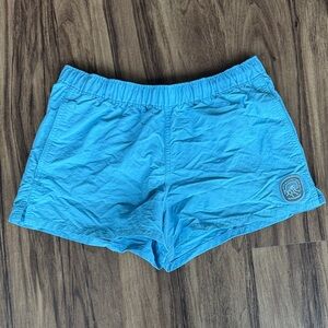 Patagonia Light Blue Athletic Shorts